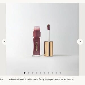 Merit Tabby lip oil new without box